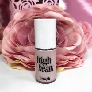 🔴*5/$20! BENEFIT High Beam Satin Pink Liquid Highlighter Mini 4ml *NEW